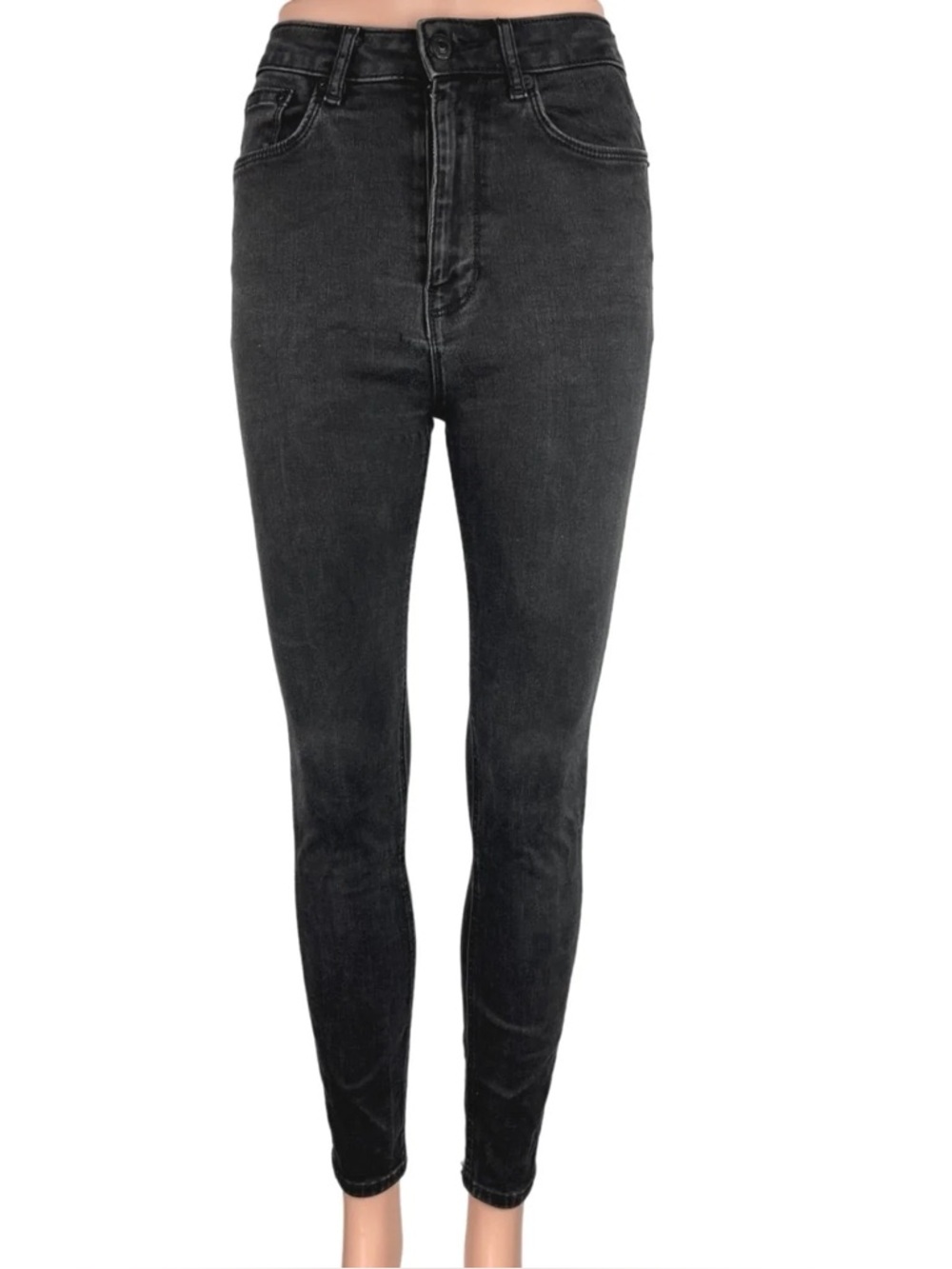 Zara High Rise Skinny Stretch Jean